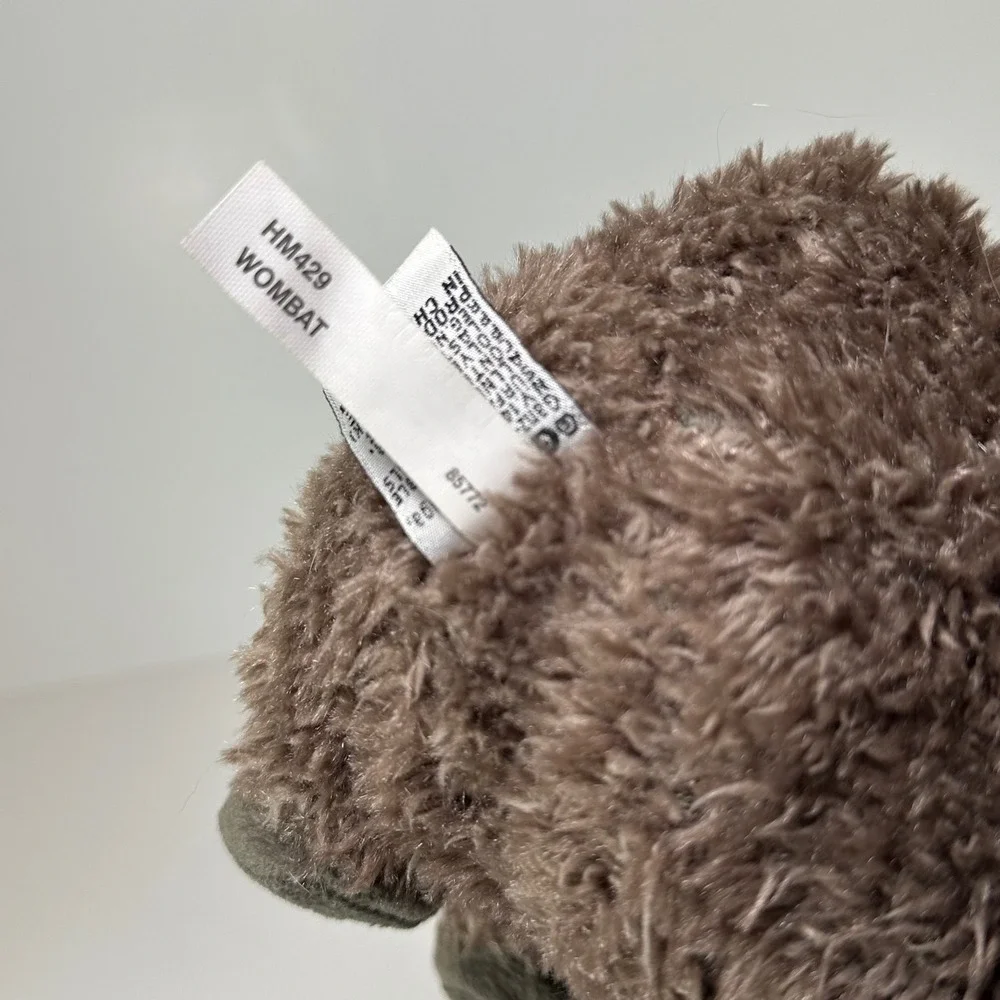 Ganz Webkinz Wombat Plush Stuffed Animal Brown Collectible HM429 No Code